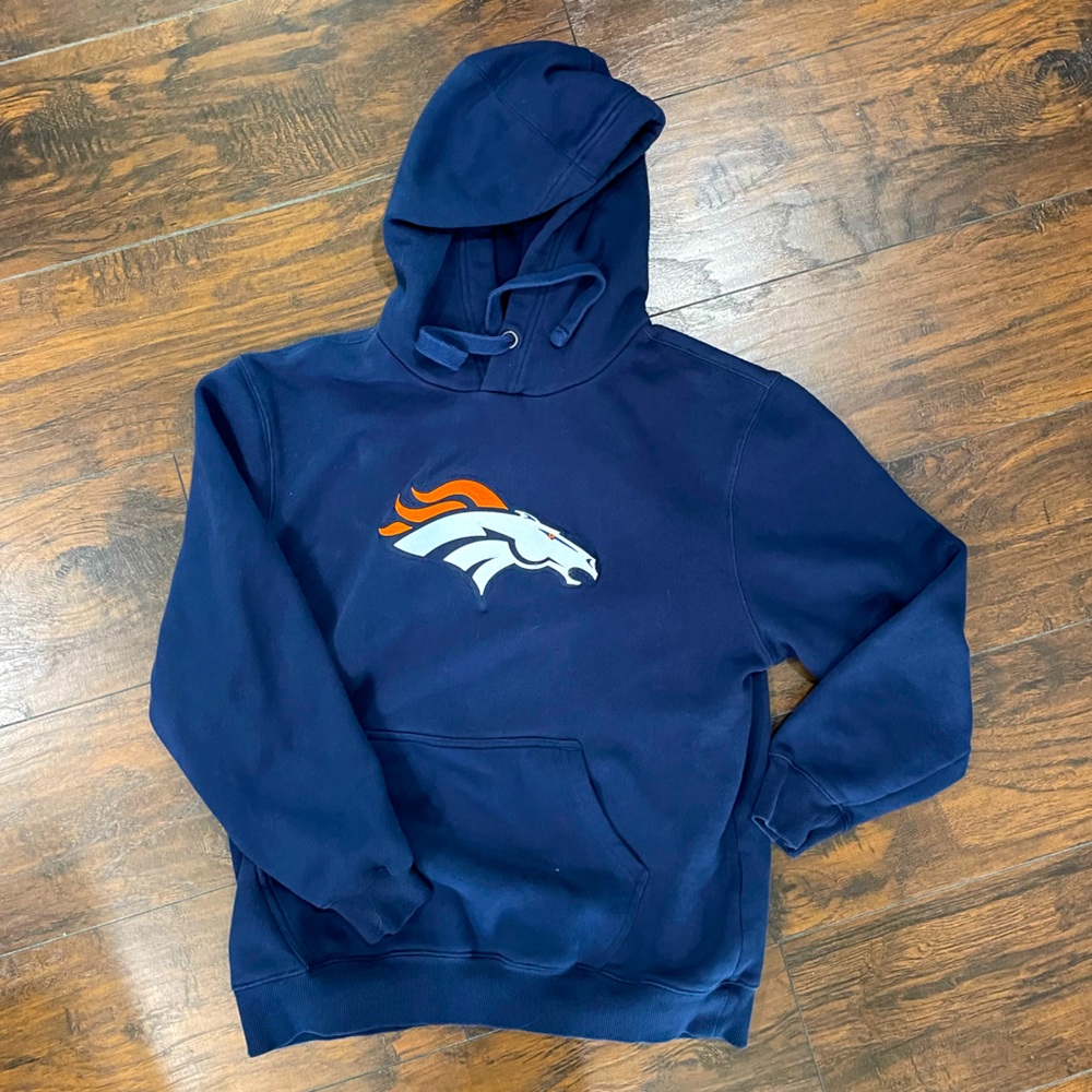 NFL Denver Broncos Hooded Sweatshirt - Peyton Manning #18